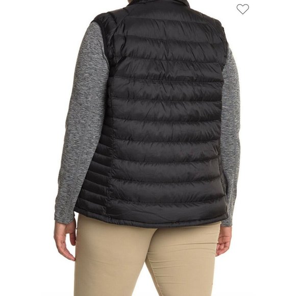 NWT Eddie Bauer Storm Down Zip Up Black Puffer Vest - 2XL $179 - Picture 2 of 7